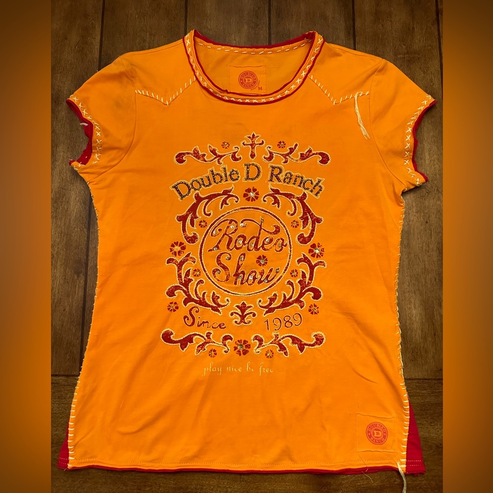 Double D Ranch Medium Rodeo Show t-shirt